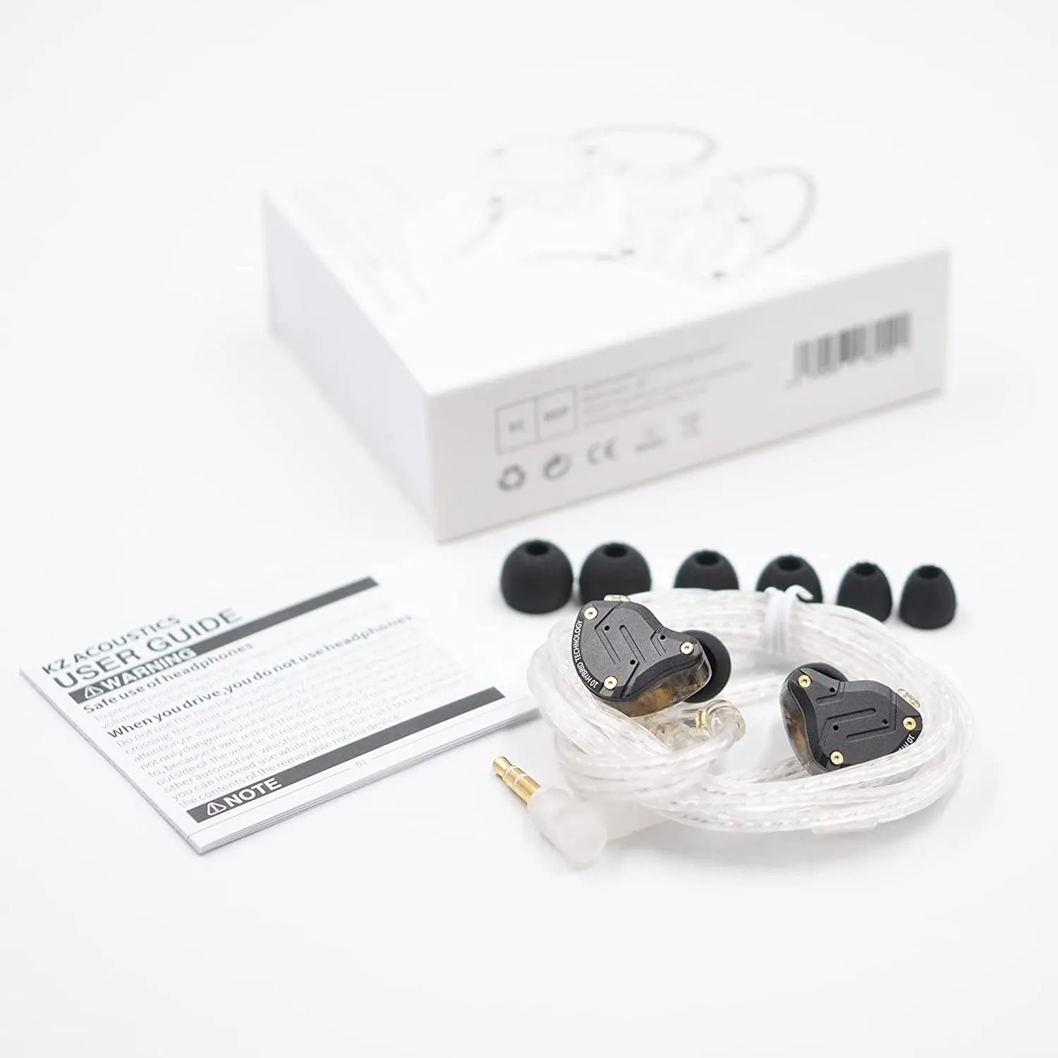 KZ ZS10 Pro Wired Earbuds in Ear Monitor Headphone KZ IEMs in-Ear Earphone 4BA 1DD 5 Drivers Metal Earphones with Stainless Steel Faceplate, 2 Pin Detachable Cable (Blue, Without Mic)