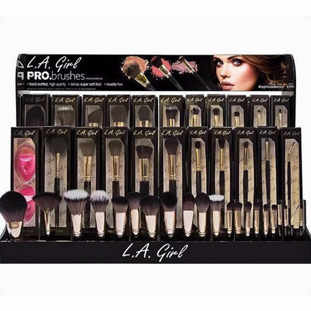 L.A. Girl Pro Brushes - Wholesale Display 132 Units (GCD264.1)