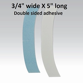 Lace Front Support Tape 5 inch Super Wide C Contour. 1-pk = 24 pieces 3/4" X 5" long