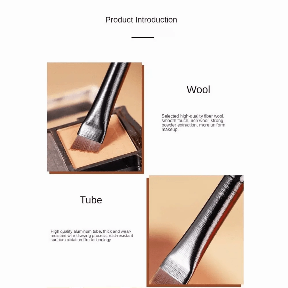 Lavish Style Contour Brush Eyebrow Eyeliner Brush Professional Small Angled Eyebrow Brush High Quality Eye brow liner Brush Makeup Tools