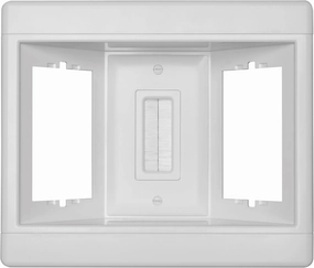 Legrand Pass & Seymour TV3LVKITWCC2 3 Gang Recessed TV Box with Low Voltage Kit, White (1 Count)