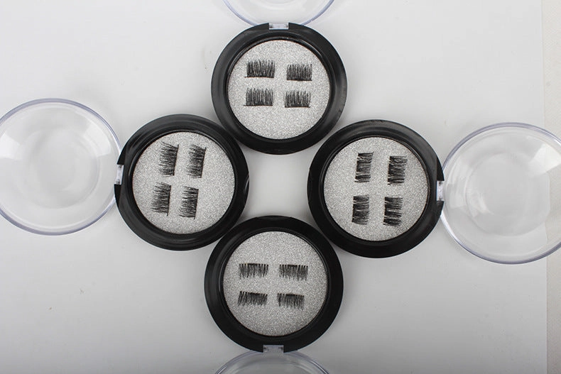 Lightweight magnetic eyelashes