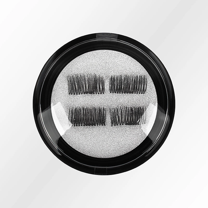 Lightweight magnetic eyelashes