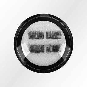 Lightweight magnetic eyelashes