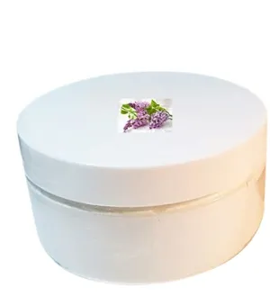 Lilac Scented Silk Body Powder - 8 oz Jar