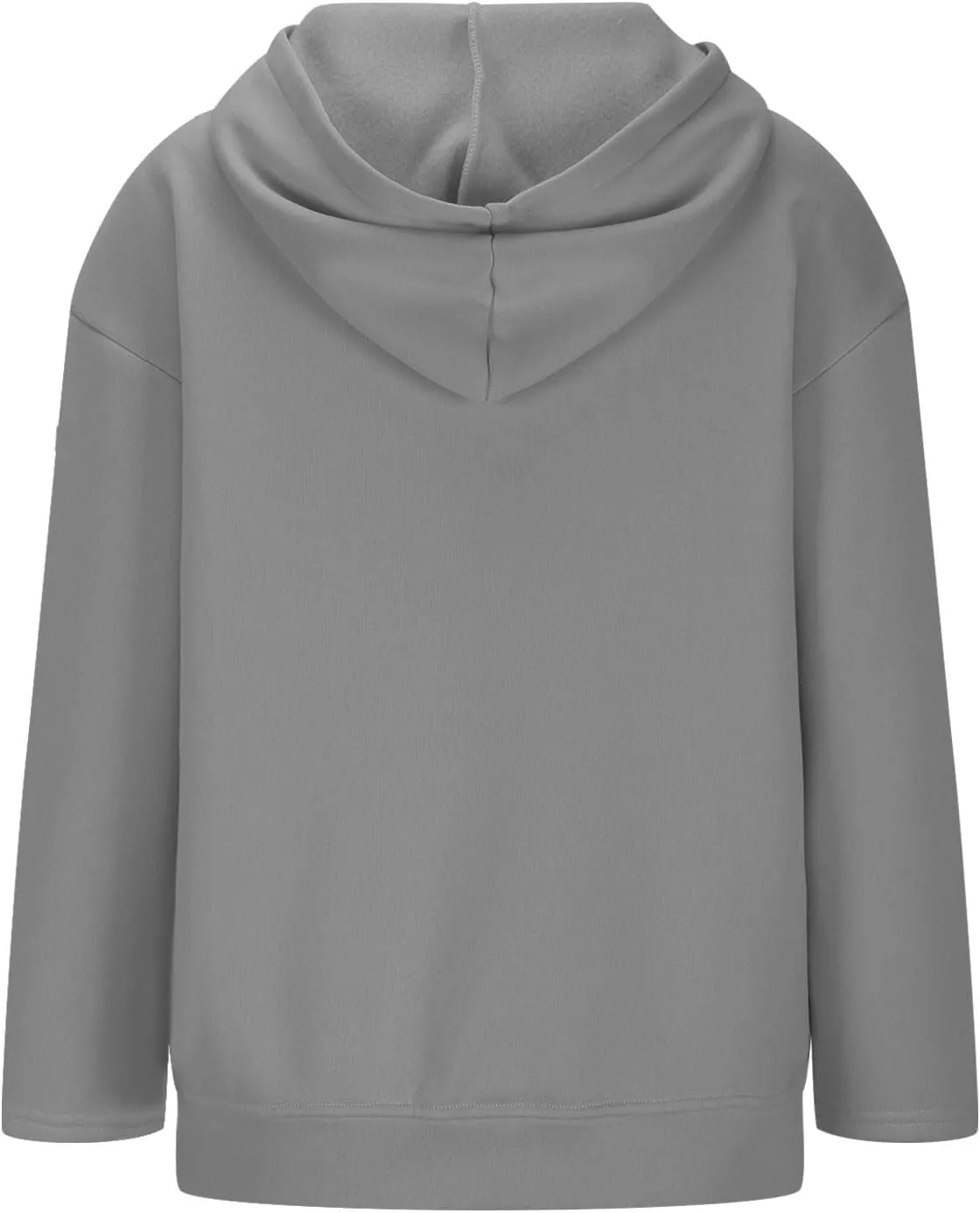Long Sleeve Hooded Sweatshirt Coat Women Oversize Casual Jacket Zip Up Hoodies Cardigan Loose Outwear Fall Shirt