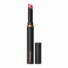 MAC Powder Kiss Velvet Blur Slim Stick - Stay Curious for Women - 0.7 oz Lipstick