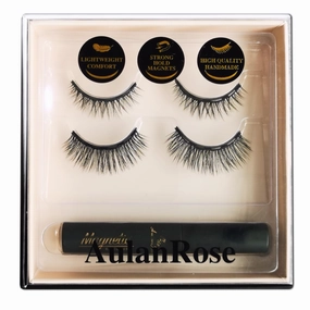 Magnetic Eyelashes/Short MIX Cat Eye Magnetic Lashes Natural Looking with Eyeliner/Cruelty-Free & Vegan Faux Mink Lashes /60 Wears