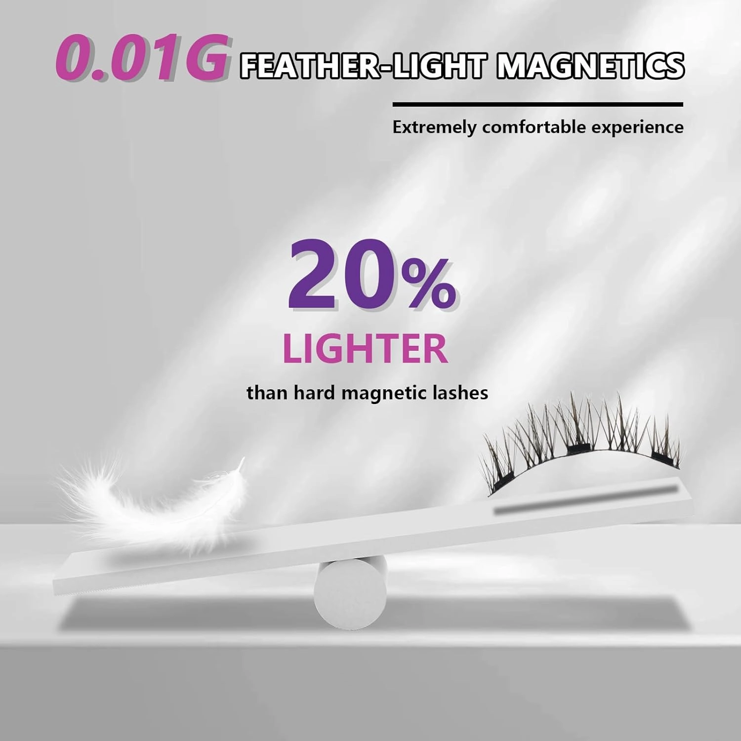 Magnetic Eyelashes With Applicato, Can Be Used Repeatedly, Natural Appearance, No Glue Required, Strong And Lightweight, Magnetic Lashes, Easy To Use