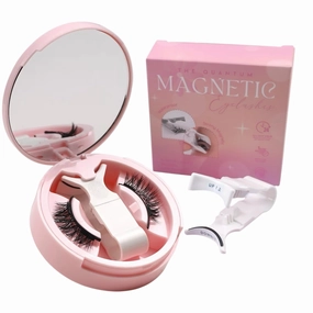 Magnetic Eyelashes with Applicator Upgrade Soft Magnetic Lashes Natural Look Reusable No Glue or Eyeliner Needed Easy to Wear and Remove