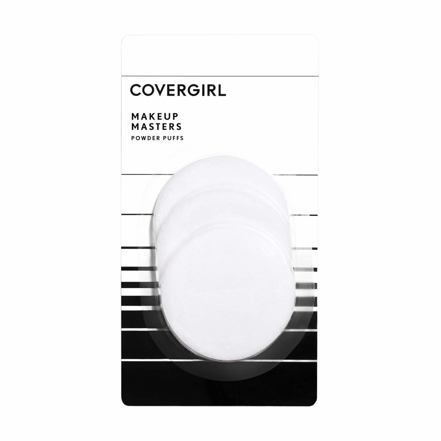 Makeup Masters Powder Puffs, 3 Ct, White