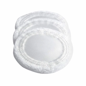 Makeup Masters Powder Puffs, 3 Ct, White