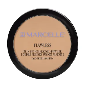 Marcelle Flawless Pressed Powder, Talc-Free, Hypoallergenic and Fragrance-Free - Nude Beige