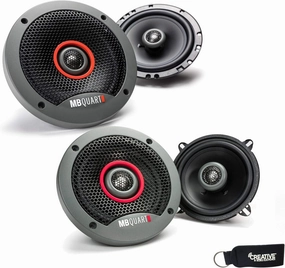 MB Quart - Pair of Formula FKB116 6.5" Coaxial Speakers and A Pair of Formula 5.25" Speakers FKB113