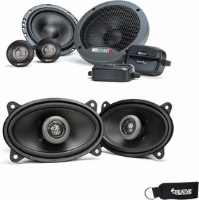 MB Quart - Pair of Formula FSB216 6.5" Component Speakers and A Pair of Formula 4x6 Speakers FKB146