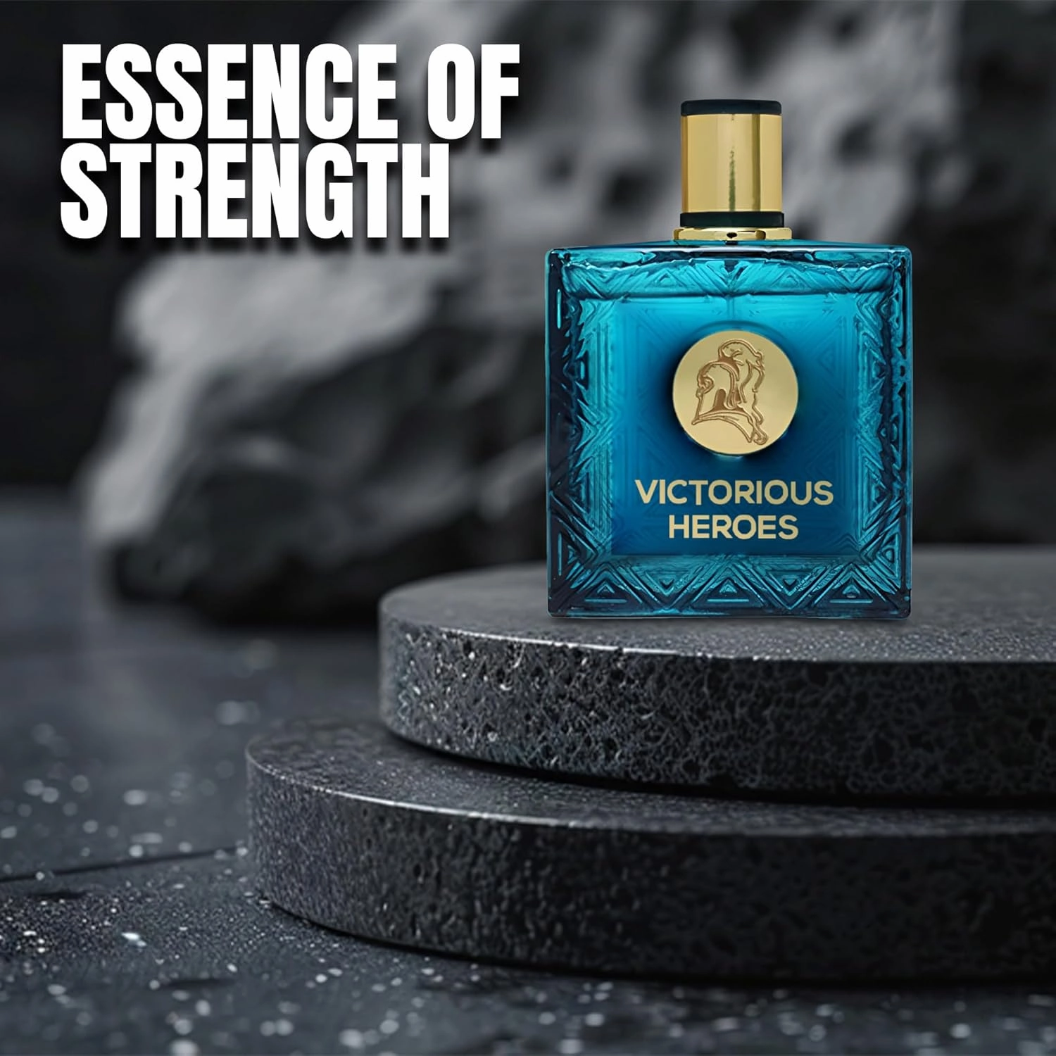 Men's Cologne Victorious Heroes&Victory Heroes Combo Eau De Toilette for Men-Fresh, Romantic Scent Perfume for Men 3.4 Fl Oz Each Natural Spray For All Skin Daily Used