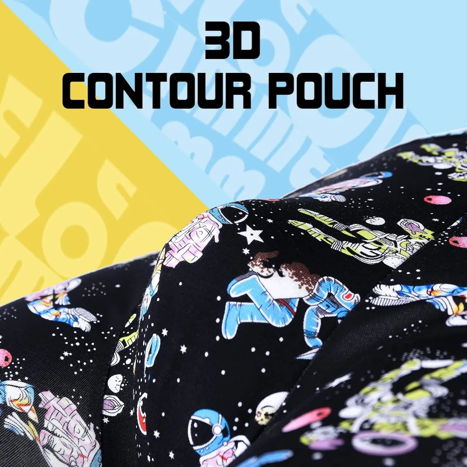 Men's Boxer Briefs | Teens breathable Ultra-Comfortable Underwear | For Comfort-Seeking Teens and Stylish Men 2pack