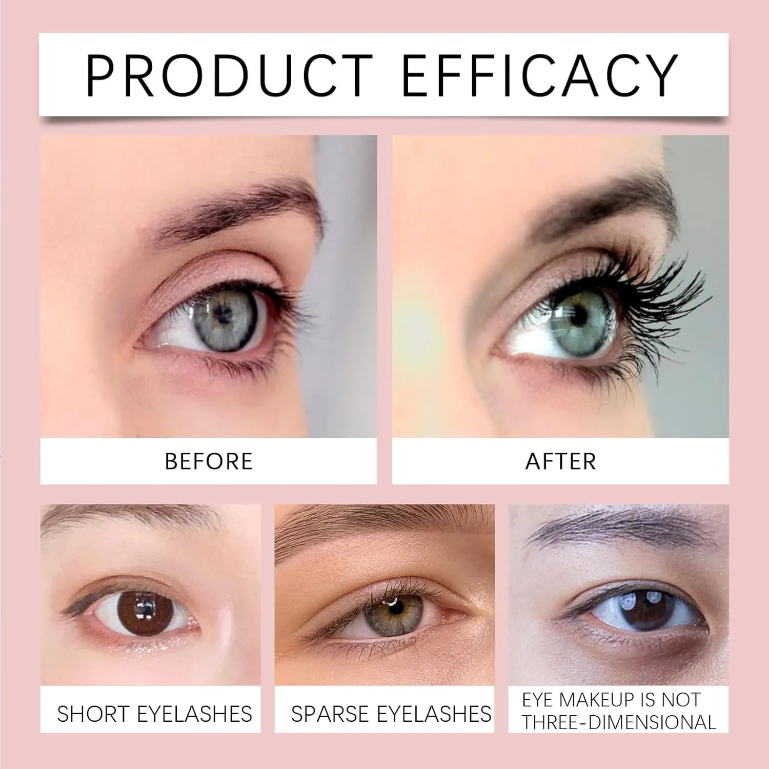 Meylora Magnetic Lashes, 2Pairs Meylora Magnetic Eyelashes, Magnetic Eyelashes, Co Magnetic Lashes, Double Sided Magnetic Eyelashes, Dalarey Magnetic Lashes with Applicator (M12)