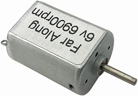 Micro mini 6V DC High Speed Motors 6900RPM In DC Motor 4.5 9V Use For Robot Toys Electric Toothbrush Motor etc.|DC Motor| - - (Speed(RPM): 6v 6900rpm, Voltage(V): 2 PCS)