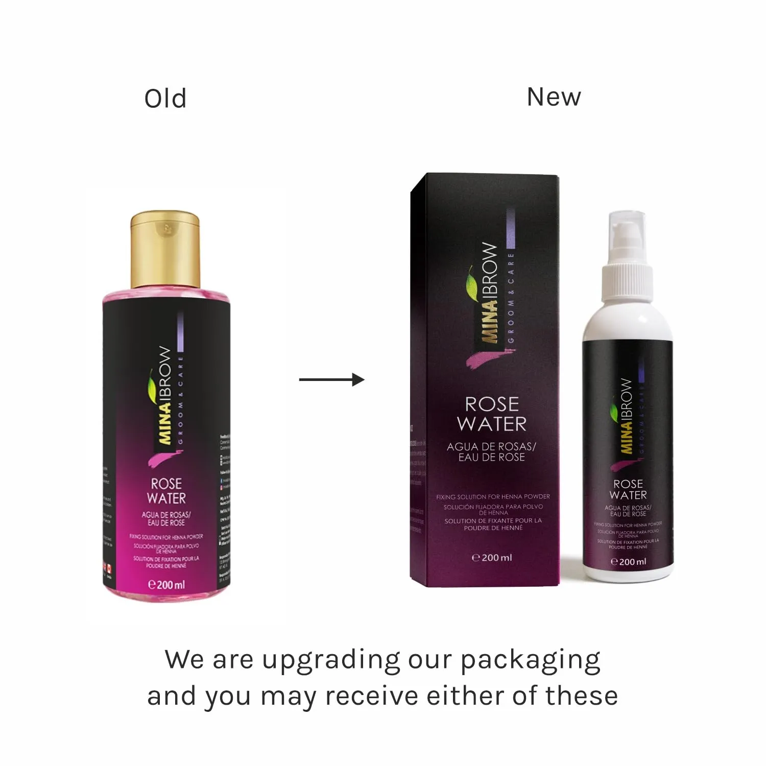 MinaiBrow Instant Hair Dye Kit Light Brown | 100% Grey Coverage Upto 30 Applications, Natural Spot Coloring Tinting Powder with Rose Water & Duo Angled Brush, Water & Smudge Proof