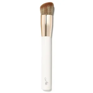 Monika Blunder Beauty - Call Your Buff Angled Brush - Custom-Sculpted Synthetic Buffing Brush - Clean Beauty, Vegan, Cruelty-Free