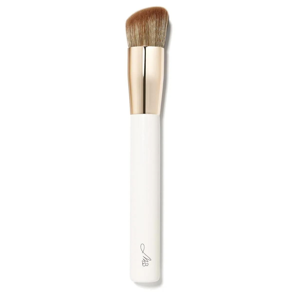 Monika Blunder Beauty - Call Your Buff Angled Brush - Custom-Sculpted Synthetic Buffing Brush - Clean Beauty, Vegan, Cruelty-Free