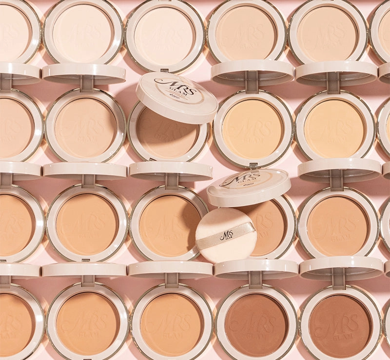 MRS GLAM GLORIOUS SKIN POWDER FOUNDATION - 06 MEDIUM TAN