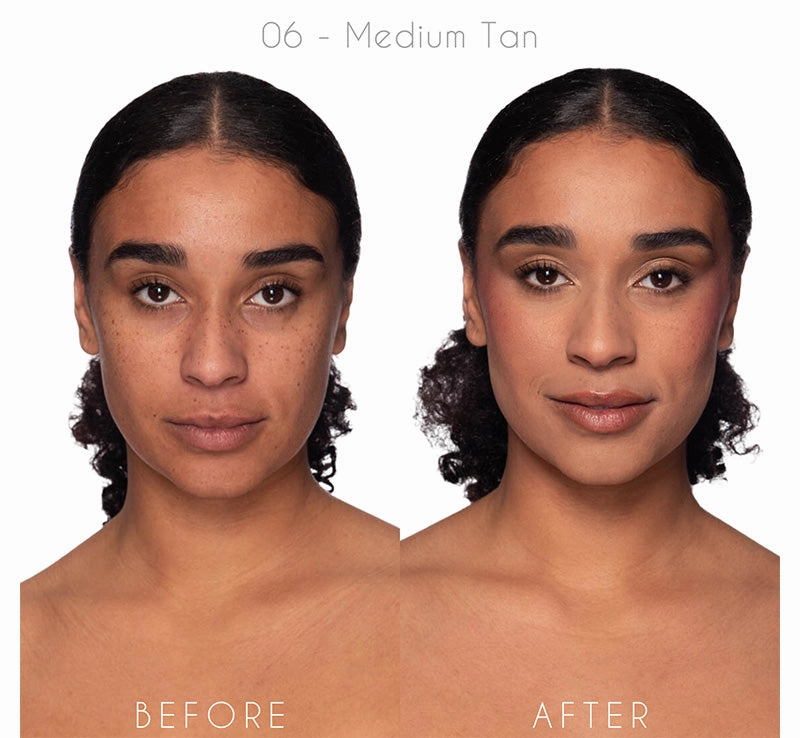 MRS GLAM GLORIOUS SKIN POWDER FOUNDATION - 06 MEDIUM TAN