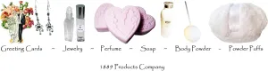 Nantucket Scent Dusting Powder Gift Set - 8 oz Jar Talc-Free Silk Powder - Fleece Body Puff