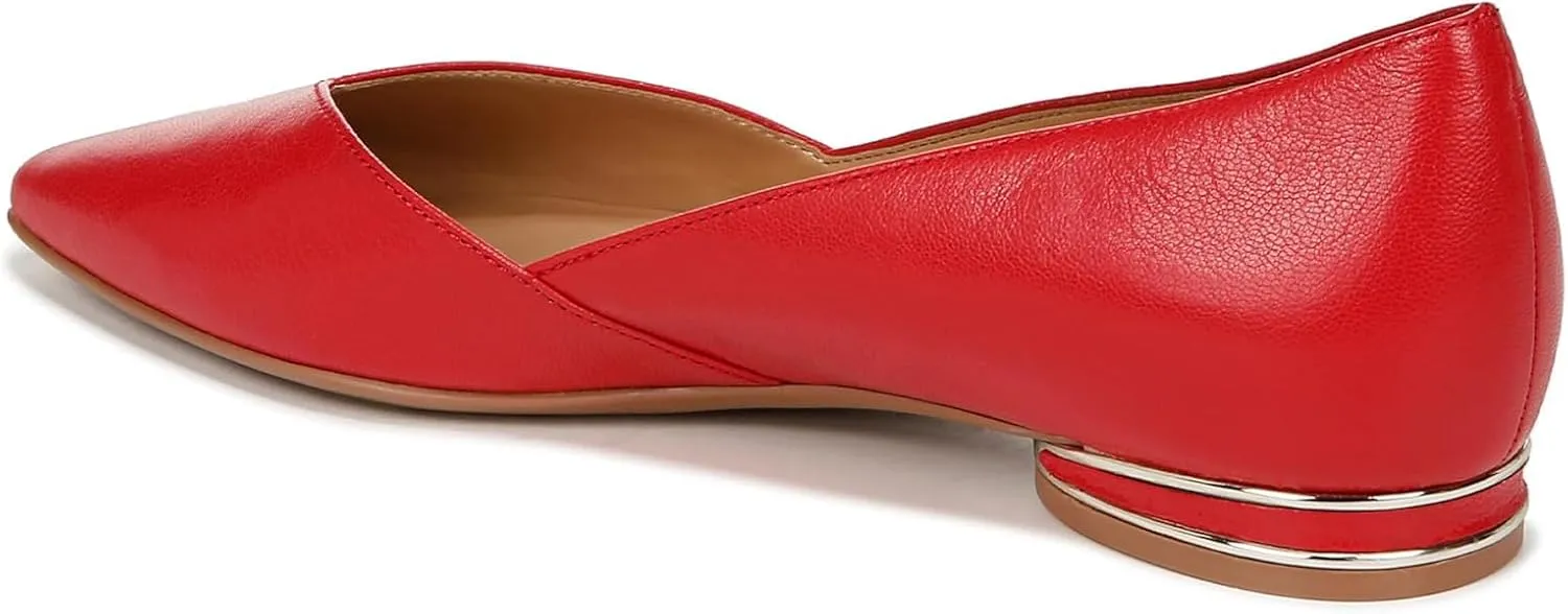 Naturalizer Womens Havana Pointed Toe Slip On Dress Ballet Flat