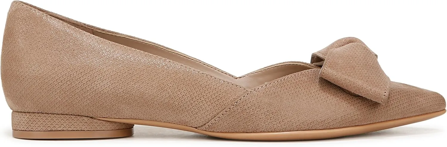 Naturalizer Womens Havana Pointed Toe Slip On Dress Ballet Flat