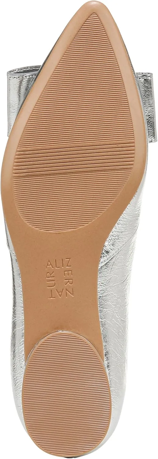 Naturalizer Womens Havana Pointed Toe Slip On Dress Ballet Flat