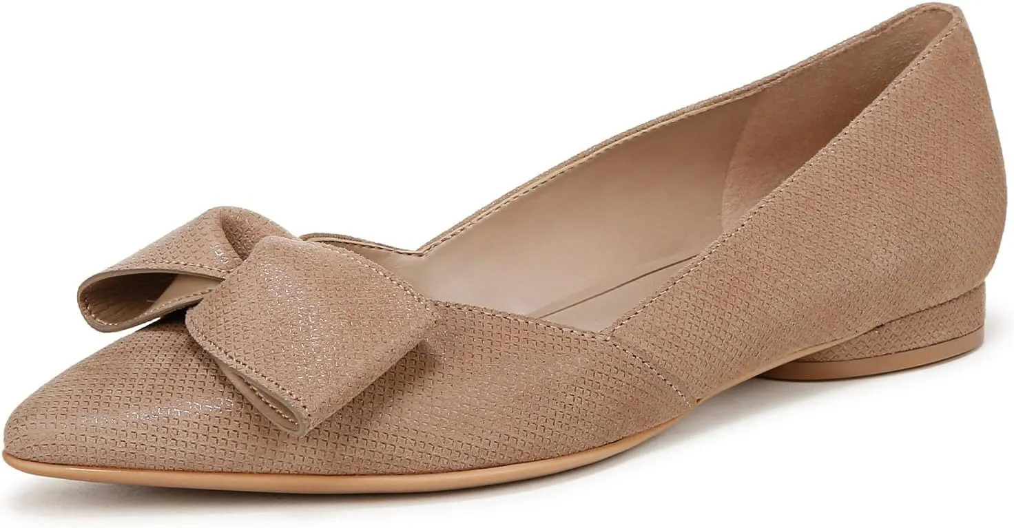 Naturalizer Womens Havana Pointed Toe Slip On Dress Ballet Flat