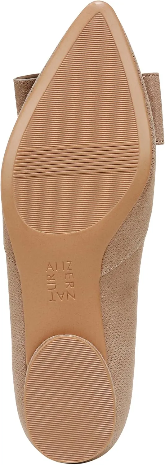 Naturalizer Womens Havana Pointed Toe Slip On Dress Ballet Flat