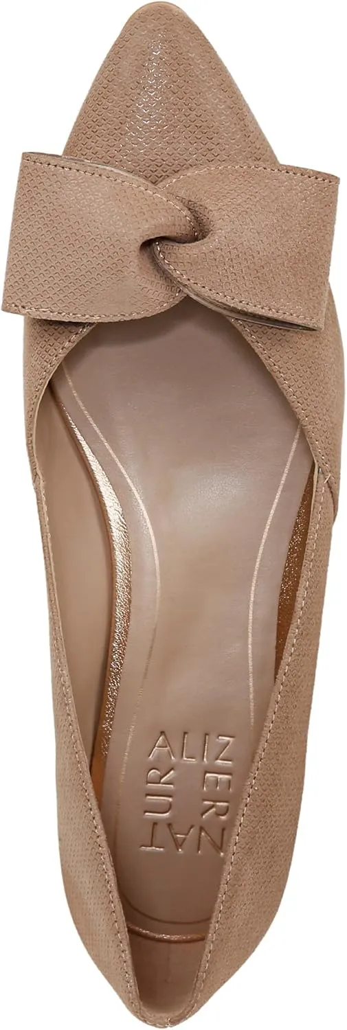 Naturalizer Womens Havana Pointed Toe Slip On Dress Ballet Flat