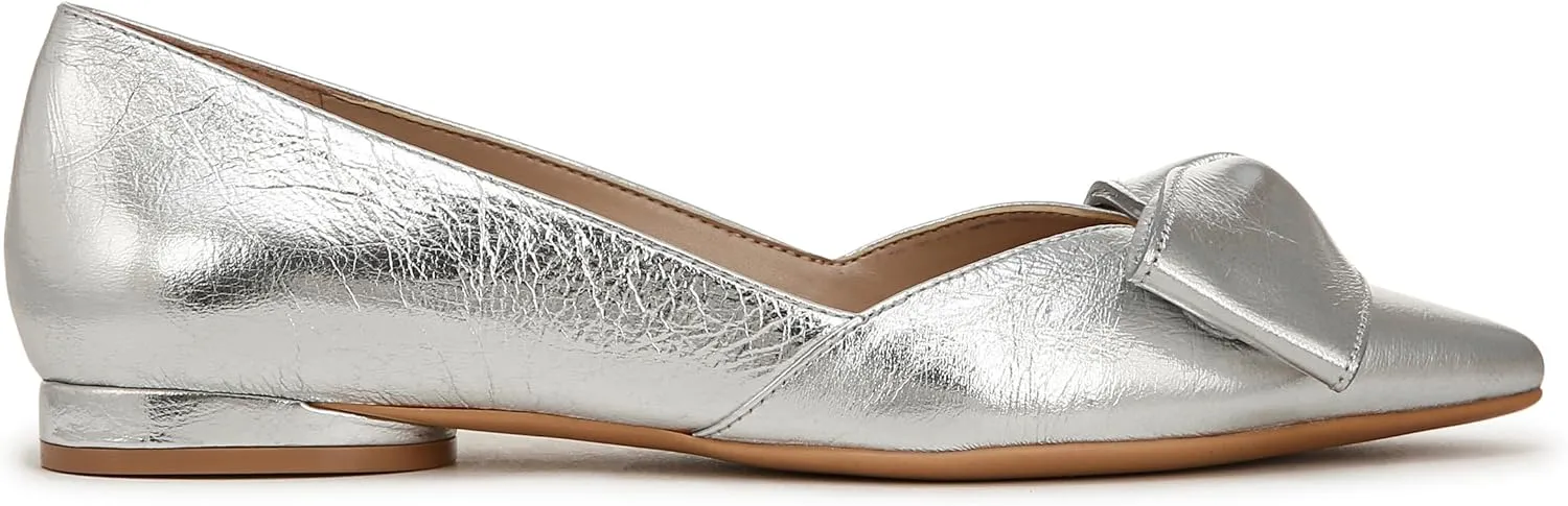 Naturalizer Womens Havana Pointed Toe Slip On Dress Ballet Flat