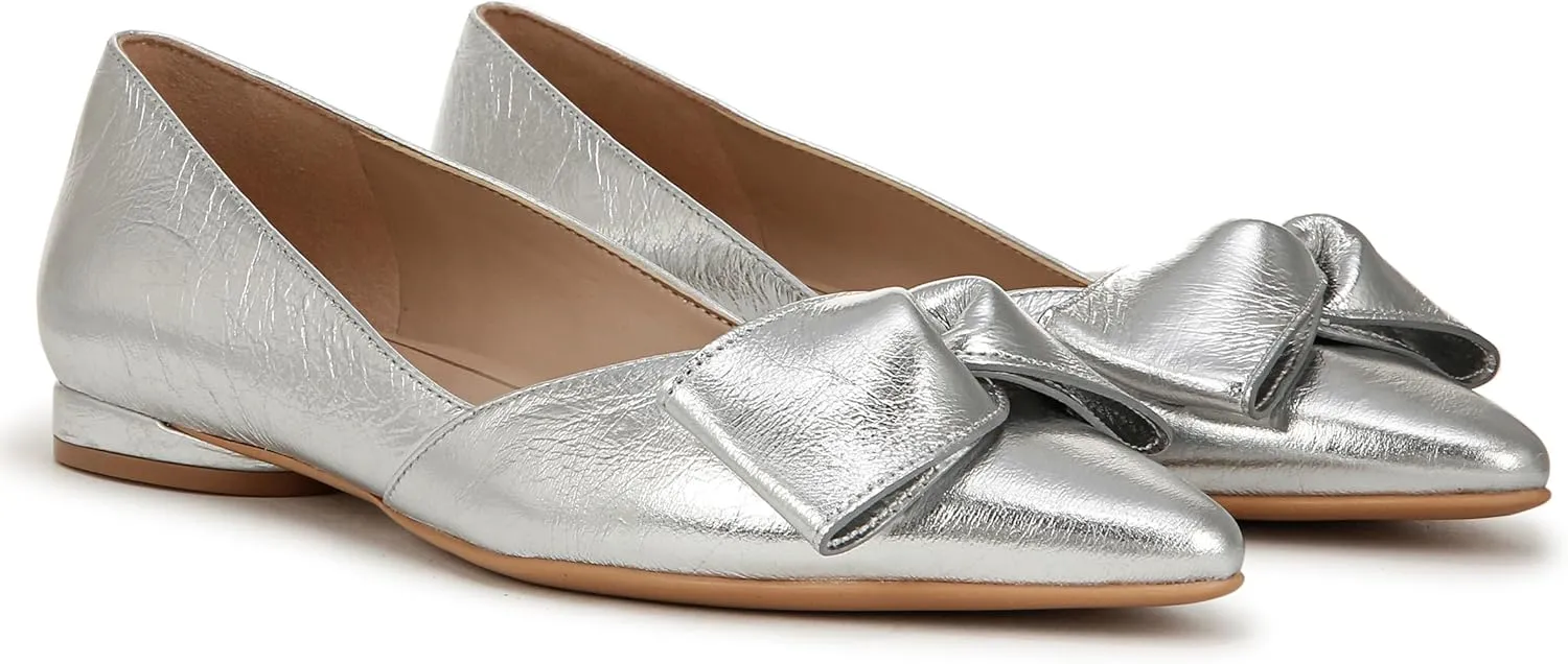 Naturalizer Womens Havana Pointed Toe Slip On Dress Ballet Flat