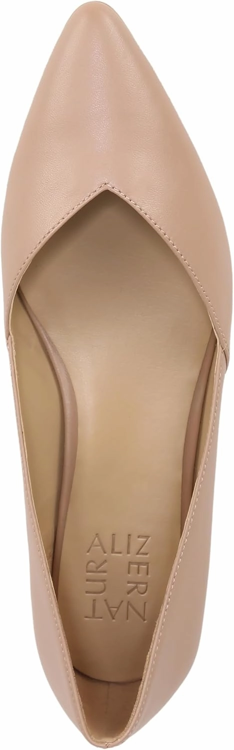 Naturalizer Womens Havana Pointed Toe Slip On Dress Ballet Flat