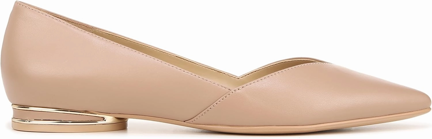 Naturalizer Womens Havana Pointed Toe Slip On Dress Ballet Flat