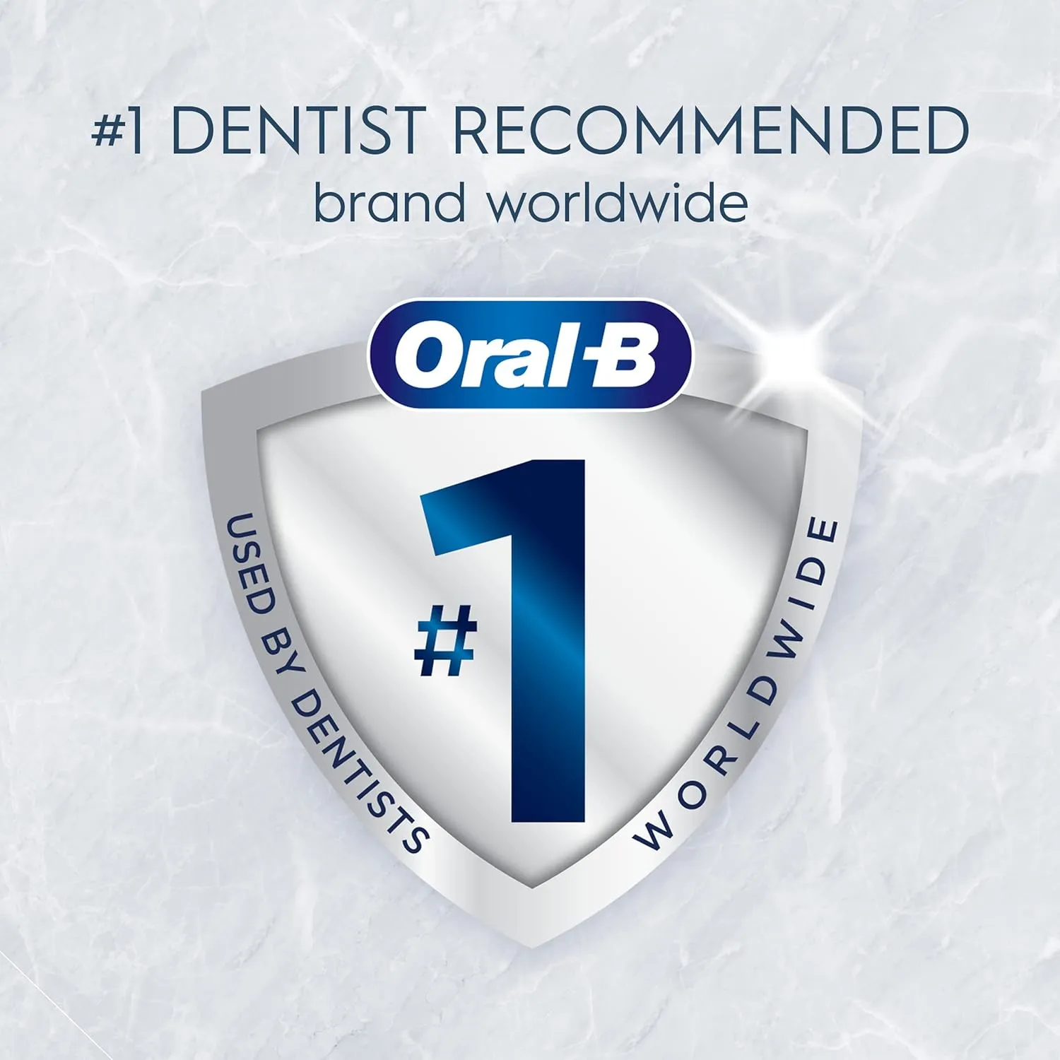 Oral-B Clic Toothbrush, Chrome White, with 1 Bonus Replacement Brush Head and Magnetic Toothbrush Holder