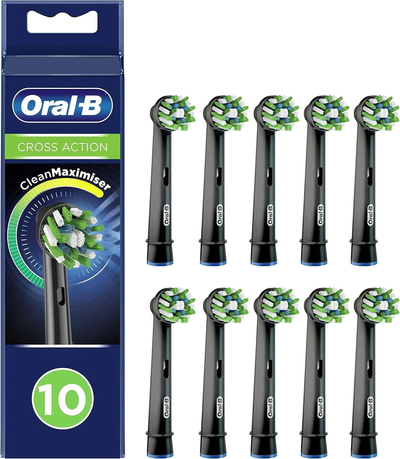 Oral-B, Pack of 10 Toothbrush Heads, Old