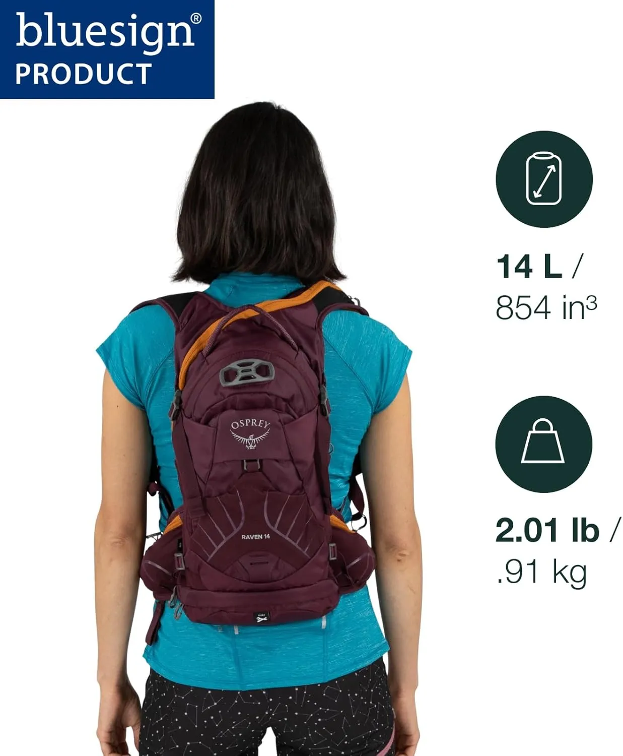 Osprey Raven Women's Biking Backpack with Hydraulics Reservoir