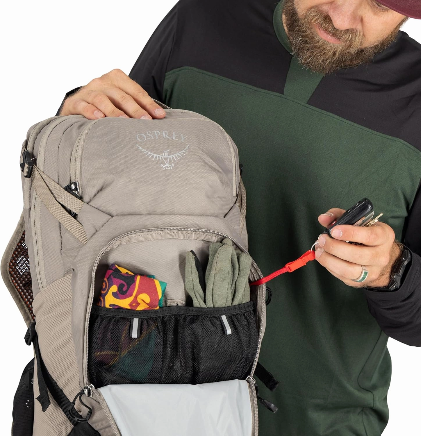 Osprey Raptor 10L Men's Biking Backpack with Hydraulics Reservoir
