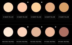 PHNX Cosmetics Mousse Foundation - [SUNSET] C7 Matte Finish. Choose From Warm & Cool Tones. Light-Medium Coverage. Light Velvet Texture. Non-Comedogenic.