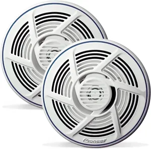 Pioneer Mobile TS-MR1640 6.5-Inch 2-Way Marine Speakers, gold, One Size