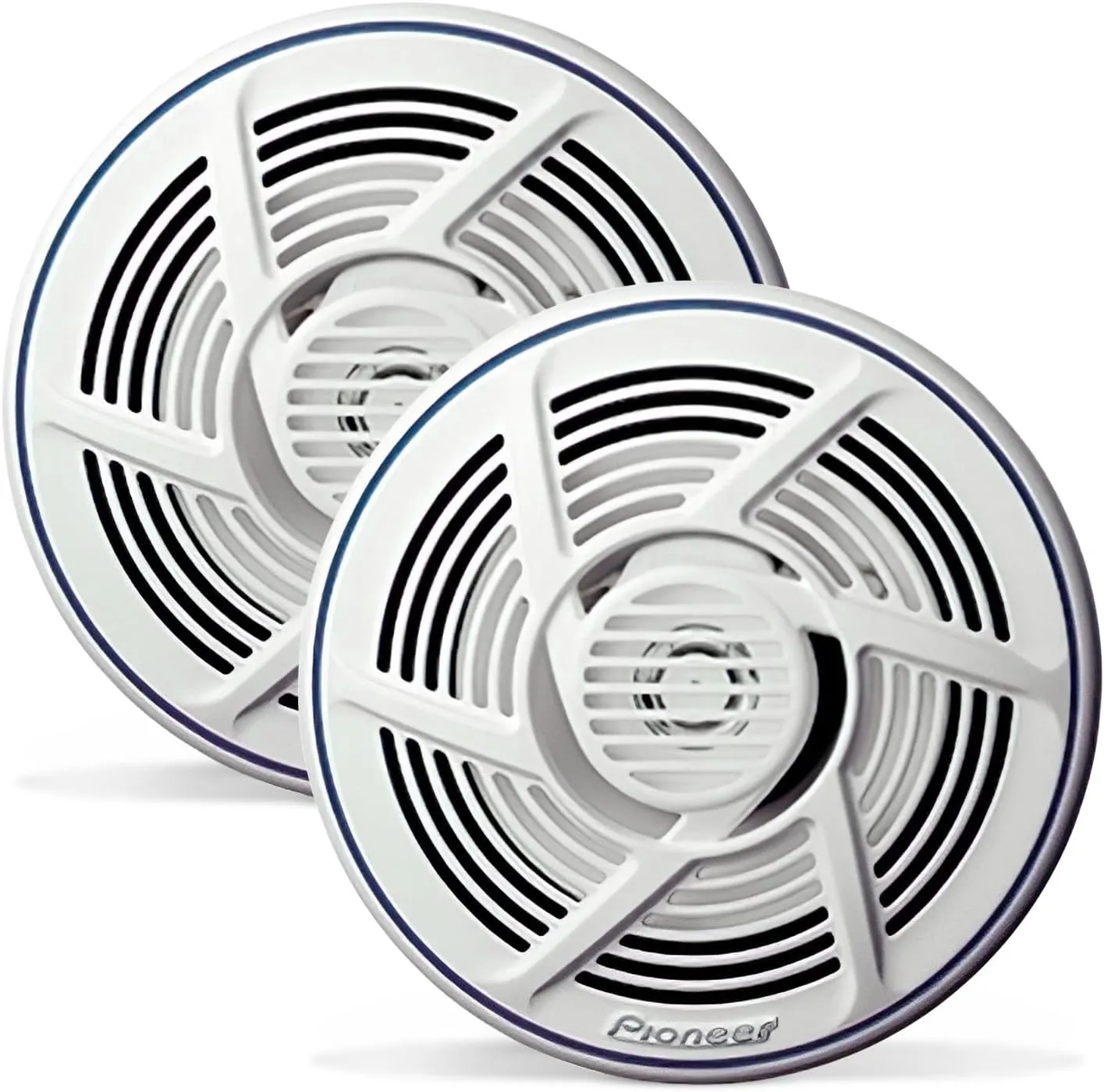 Pioneer Mobile TS-MR1640 6.5-Inch 2-Way Marine Speakers, gold, One Size