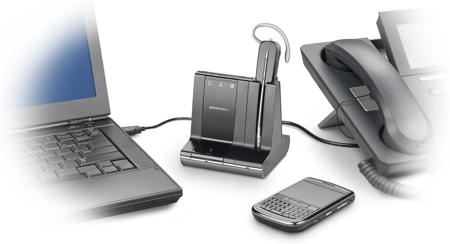 Plantronics Savi 740 Wireless Headset System for Unified Communication