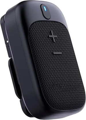 Portable Bluetooth Speaker Clip-On Compatible with Kyocera DuraForce PRO 3/5g UW/Ultra 5G UW/Extreme IPX5 Stereo & Mic Setup/Magnet Mount/ 18 Hours  Indoor/Home/Party/Outdoor/Beach/Travel