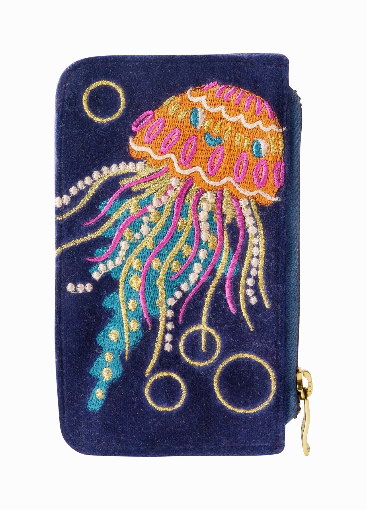 Powder Design Velvet Card Holder - Jolly Jelly - Navy