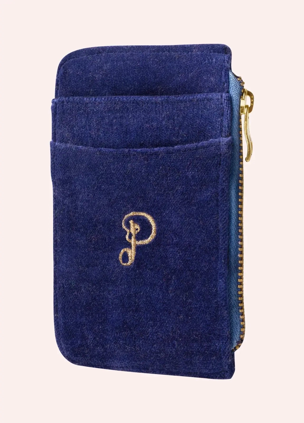 Powder Design Velvet Card Holder - Jolly Jelly - Navy
